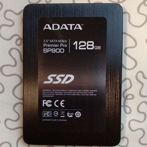 新淨 ADATA 128GB MLC SSD (2.5" SATA3)