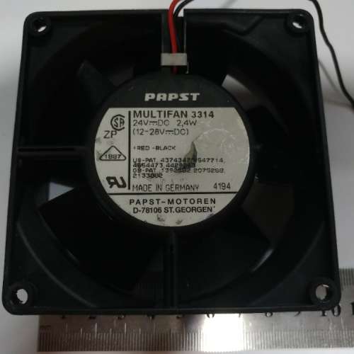 PAPST MultiFan 3314 9cm 24V 2.4W 風扇