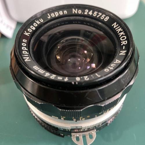 Nikon NKJ .N . 24mm F2.8 Ai (DF/FM2/原裝ai)