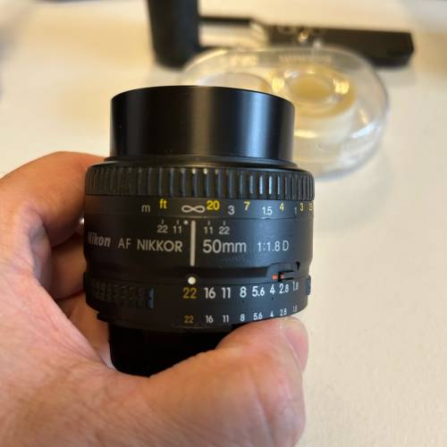 Rollei 25mm f2.8 己改 F mount 有 AF 及自動光圈