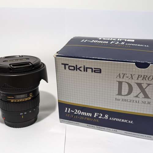 [有盒] Tokina AT-X 11-20mm f/2.8 PRO DX (For Canon)