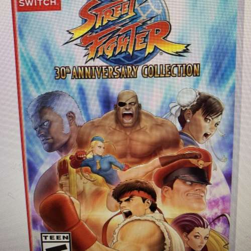 Switch street fighter 30th anniversary Collection