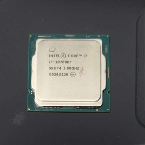 Intel® Core™ i7-10700KF 處理器,  100% work, 留聯絡