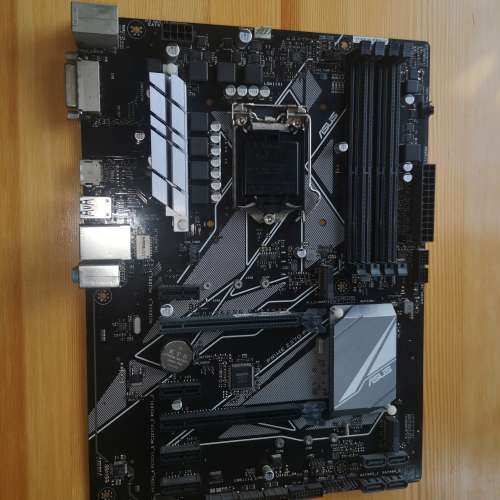 (新淨) ASUS PRIME Z370-P底板連背板 (運作正常 BIOS已更新)