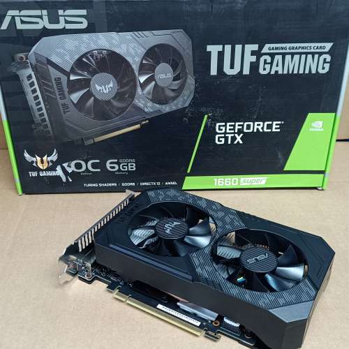 ASUS TUF Gaming GeForce® GTX 1660 SUPER™ OC 6GB GDDR6