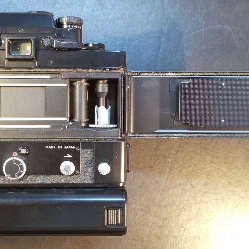 萬能達Minolta XK Motor 黑摩打機自動曝光觀景器