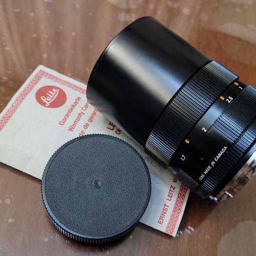 清理珍藏：99%新 Leica Elmarit R135/2.8 (3 CAM) 原盒包裝 全齊！