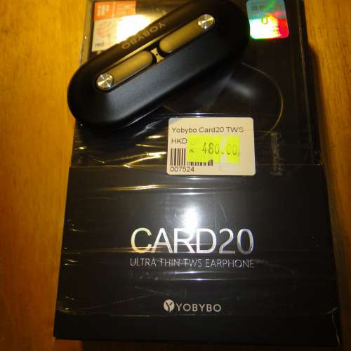 YOBYBO Card20 Paper Thin TWS Headphones 真無線耳機