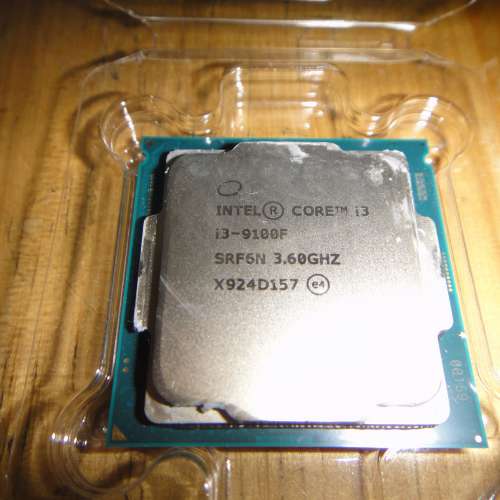 Intel® Core™ i3-9100F 處理器 3.6GHz Socket 1151