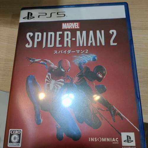 ps5 spider man 2 蜘蛛俠2 英日版 marvel 漫威