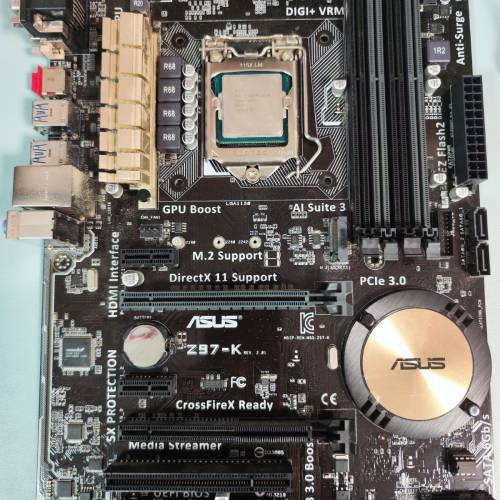 ASUS Z97-K 連 i5 4670k