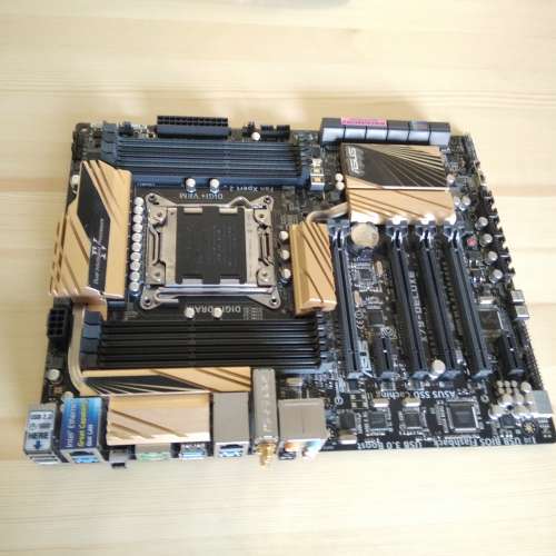 (12核24線程 X79組合) Xeon E5 2696 V2 + ASUS X79 DELUXE主板