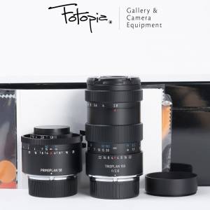 || Set of 2 lens - Meyer Optik Gorlitz Primoplan 58mm F1.9 & Trioplan 100mm F2.8