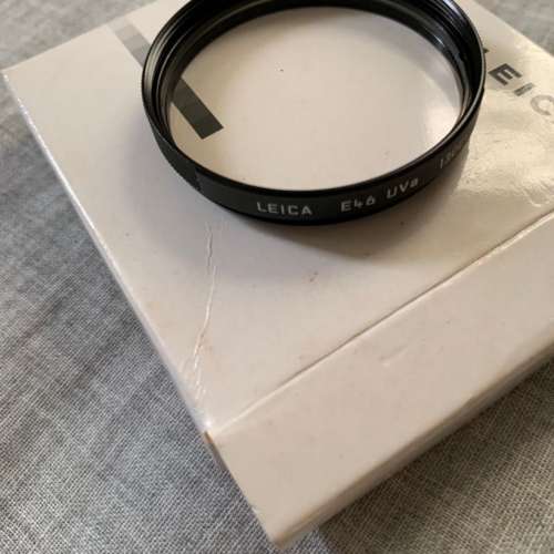 Leica e46 uva filter black with original packing