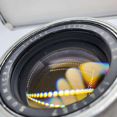 Leica 90mm F2 Summicron Canada Leitz No. 1741257