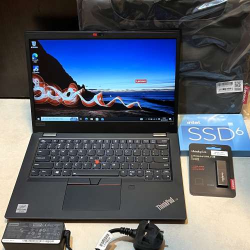 95%新 Lenovo Thinkpad L13, 10代 i5-10310U vPro, 16GB, 全新 512G SSD, Win10Pro,...