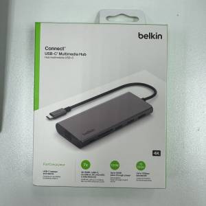 Belkin Connect USB-C® 7 合 1 多埠轉接器 集線器