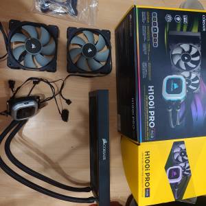 Corsair H100i pro rgb水冷