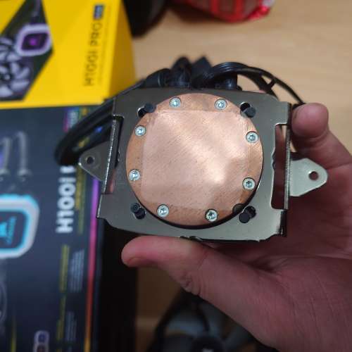 Corsair H100i pro rgb水冷