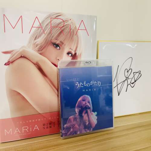 GARNiDELiA Maria 寫真集 藍光碟 送簽名板