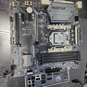 Msi b360m mortar + i7 8700