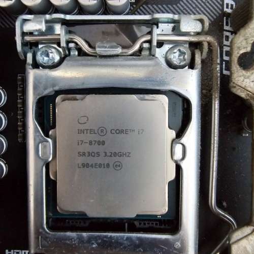 Msi b360m mortar + i7 8700