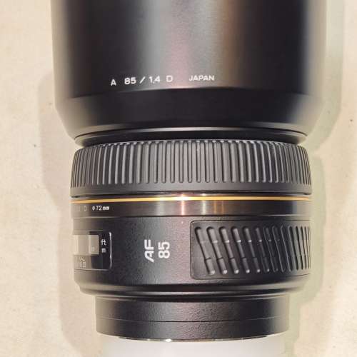 Minolta 85/1.4 AF D 2代 金圈 99%new