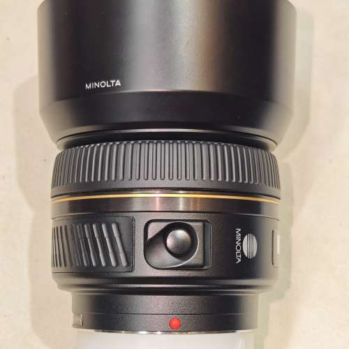 Minolta 85/1.4 AF D 2代 金圈 99%new