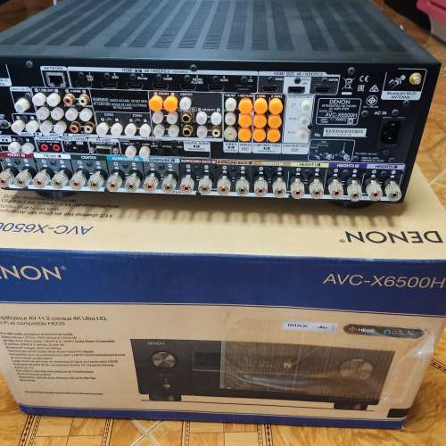 Denon avc-x6500h amplifier 擴音機 (黑色)