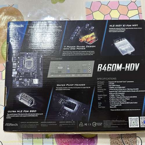 i5-10400F + B460M-HDV 全新有盒