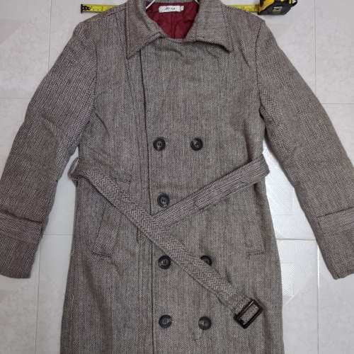 多件 全新未著過 男裝 大褸 兩層風褸 雙排釦