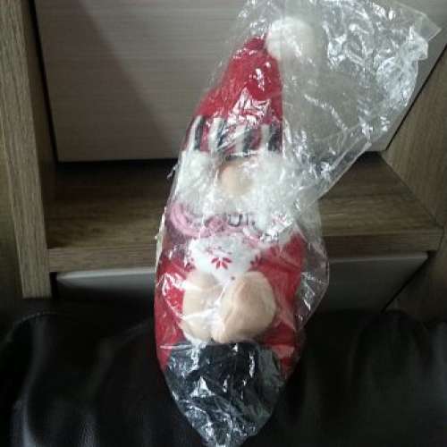 全新 聖誕老人公仔 連毛巾三條 Santa claus with towels