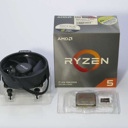 AMD 3600 cpu+主板+顯咭