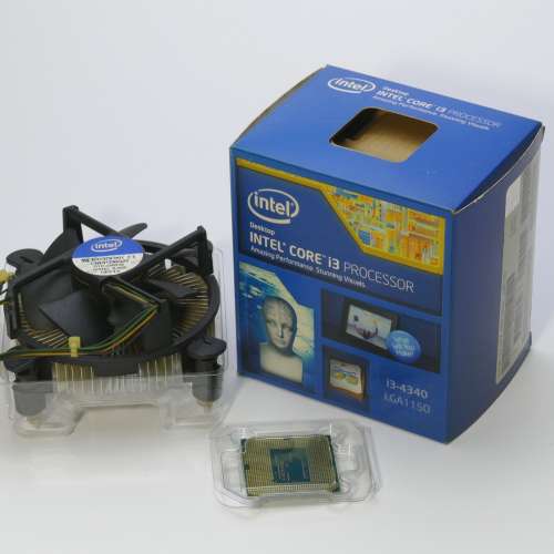 Intel I3-4340 4代cpu+主板+ram
