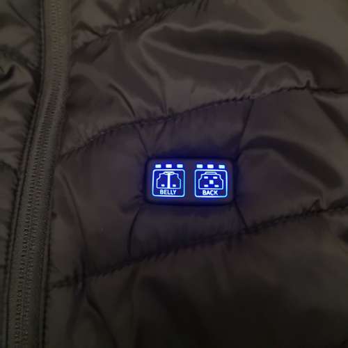 Electric Heat Vest, Washable, Chest 100cm, Length 70cm, Battery not included