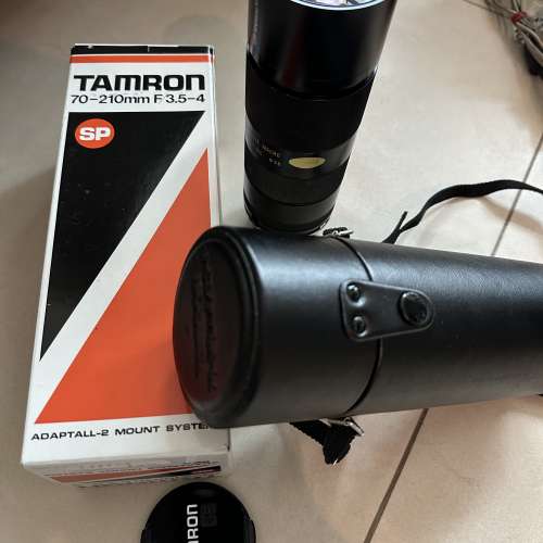 TAMRON SP 70-210mm F3.5-4 with original packing
