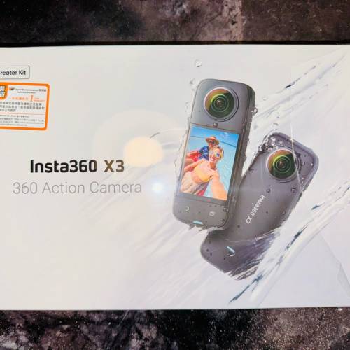 insta360 x3 creator kit action cam 套裝