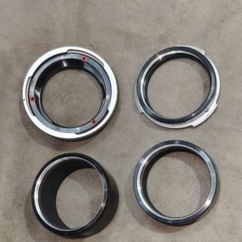 舊式 Petri 延長管套件 X2，用於 Petri 卡口安裝