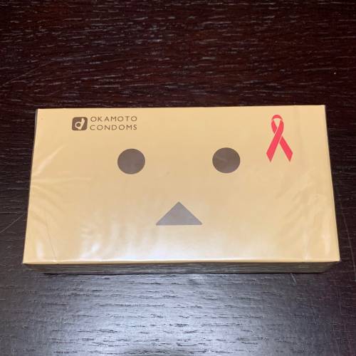 四葉妹妹 紙箱人 x okamato condom 安全套 避孕套 12枚