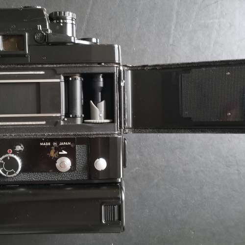 萬能達Minolta XK Motor 黑摩打機(需維修)自動曝光觀景器