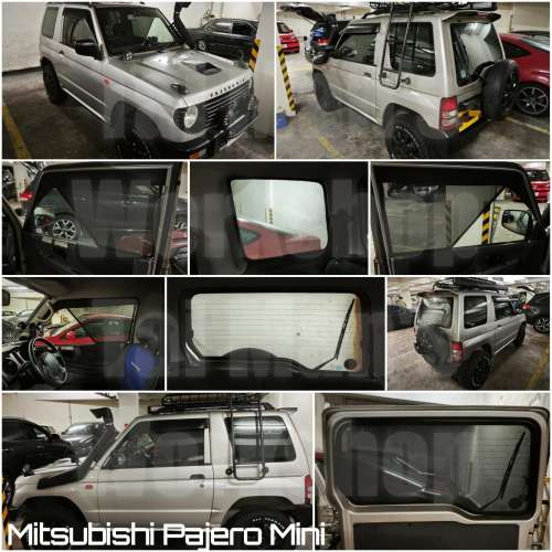 Mitsubishi Pajero 全車磁石濾光窗網太陽擋