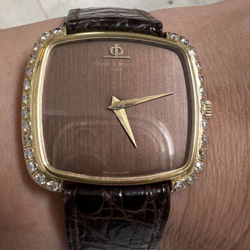 1.BAUME & MERCIER (名仕)18K上鏈手錶