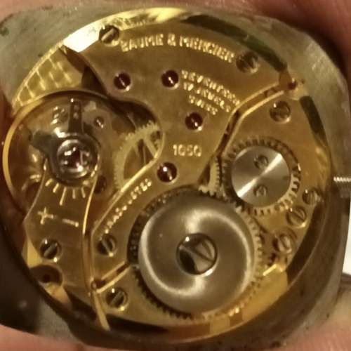 1.BAUME & MERCIER (名仕)18K上鏈手錶