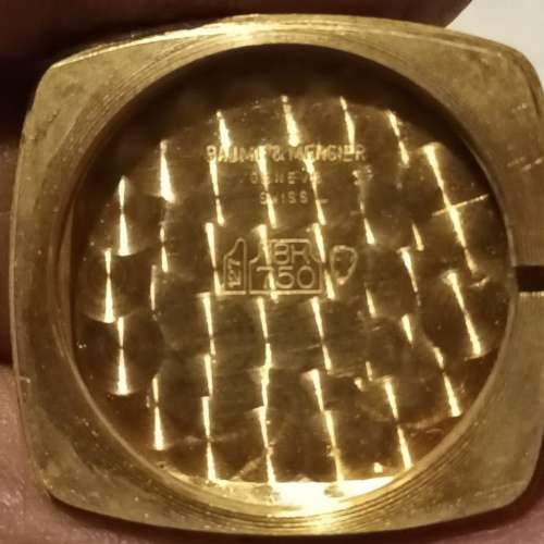 1.BAUME & MERCIER (名仕)18K上鏈手錶