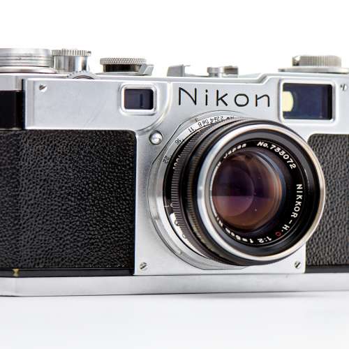 上等な 後期 S2 Nikon ブラックダイアル #3449440 NIKKOR-H + フィルム 