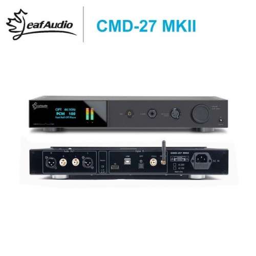 Accusound Class A Amplifier & Leafaudio CMD 27 MKII Dual CS43198 DAC Balanced