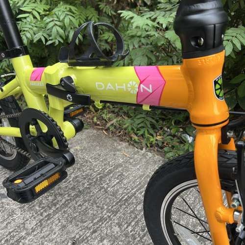 2023 最新款快拆輔助轆版 DAHON KAA411 KIDKING 單速鋁合金兒童折叠車 送水架前後蛙...