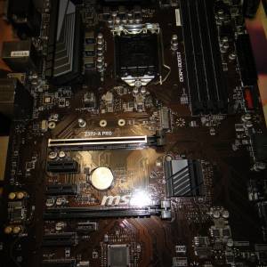 MSI Z370-A PRO ATX主版 ((正版Window10Pro啟動碼)) Socket 1151 支援8、9代CPU