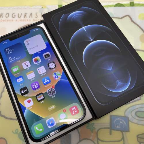 99%新 Apple iPhone 12 Pro Max 128gb (太平藍
