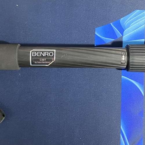Benro C48TD (C48T+VT2) 碳纖單腳架